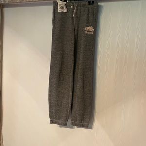 ROOTS Salt and Pepper Track Pants, Size Kids 14, Hardly worn